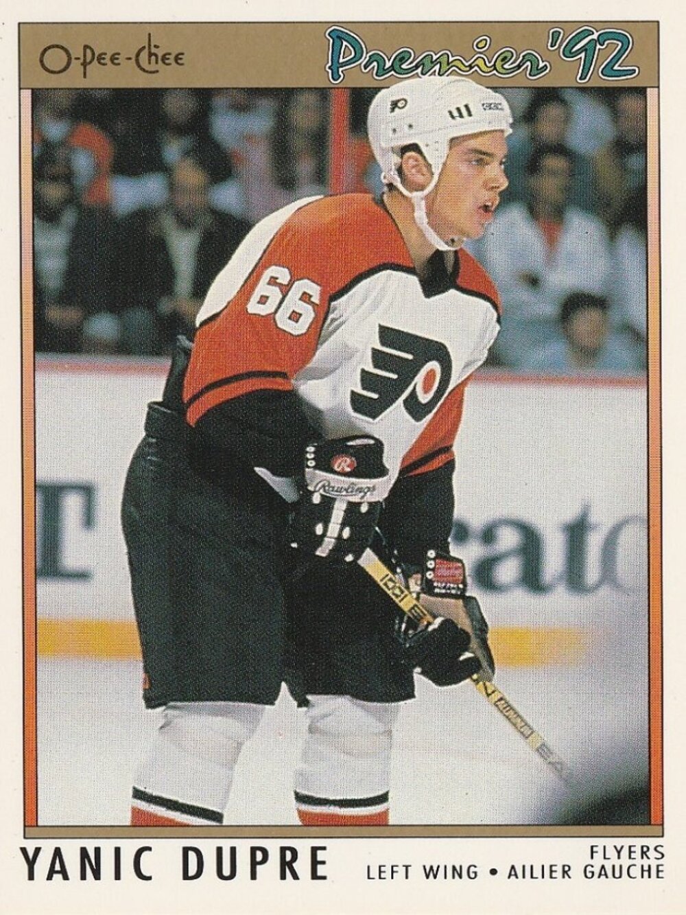 Yanic Dupre - 1992 O Pee Chee Premier '92 Hockey Card
